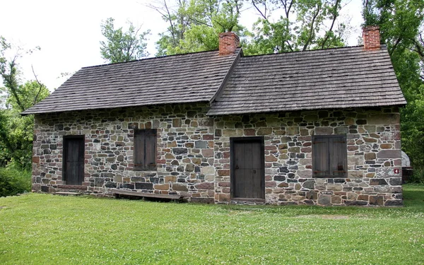 Christopher House 1720 Historic Richmond Town Collection Old Homes Houses — Stock Photo, Image