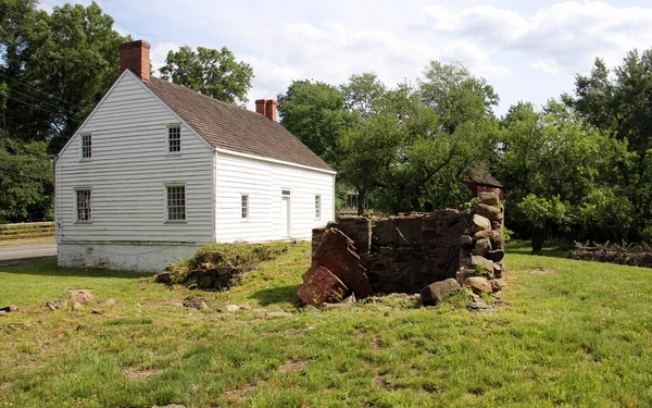 Boehm House 1750 Historic Richmond Town Collection Old Homes Houses — Stock Photo, Image