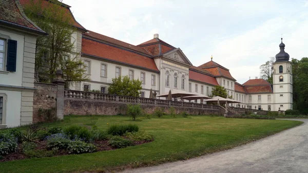 Schloss Fasanerie Paleiscomplex Uit Jaren 1700 Nabij Fulda Tuinvleugel Uitzicht — Stockfoto