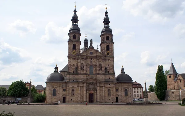 Fulda Cathedral Burial Place Saint Boniface Baroque Architectural Monument Completed — Photo