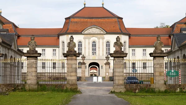 Schloss Fasanerie Palota Komplexum 1700 Évekből Fulda Közelében Főkapu Eichenzell — Stock Fotó