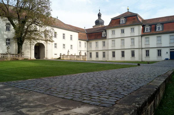 Schloss Fasanerie Palace Complex 1700S Fulda Inner Courtyard Eichenzell Germany — Zdjęcie stockowe