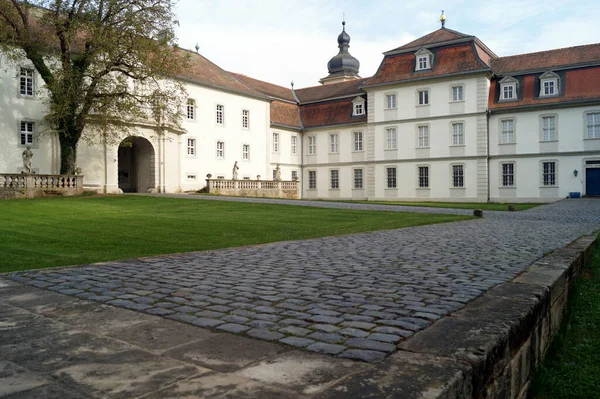 Schloss Fasanerie Palace Complex 1700S Fulda Inner Courtyard Eichenzell Germany — Zdjęcie stockowe