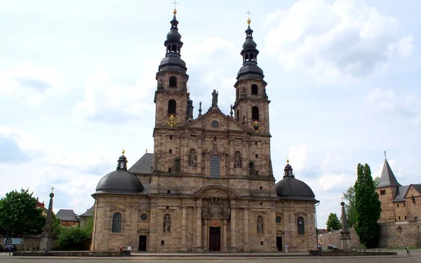 Fulda Cathedral Burial Place Saint Boniface Baroque Architectural Monument Completed — Photo