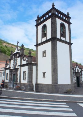 16th-century parish Church of Our Lady of the Rosary, located in the coastal part of the town, Povoacao, Sao Miguel, Azores, Portugal - August 2, 2022