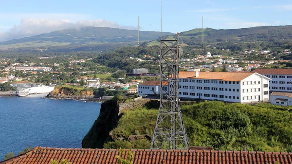 View Western Part Town Mount Brazil Radio Tower John Baptist —  Fotos de Stock