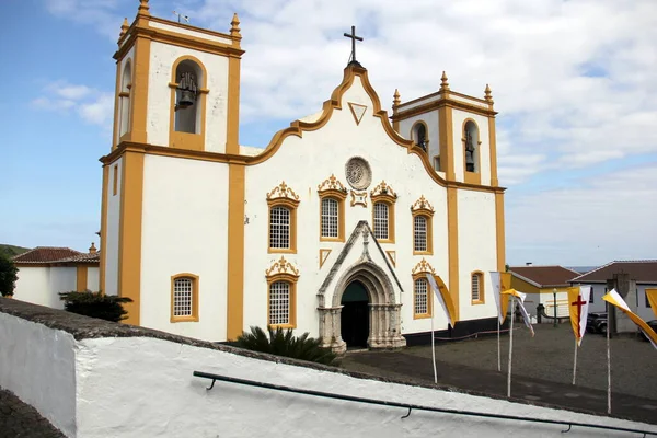 Church Santa Cruz Historic Parish Church Construction Dates Back 15Th — Stockfoto