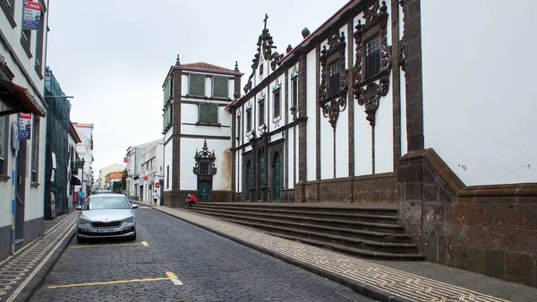 16Th Century Santo Andre Convent Currently Carlos Machado Regional Museum — Stock fotografie