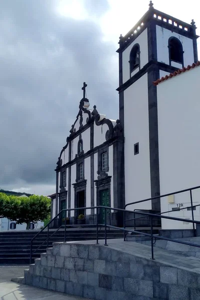 Yardımsever Meryem Kilisesi Igreja Nossa Senhora Ajuda Barok Elementlerle Zenginleştirilmiş — Stok fotoğraf
