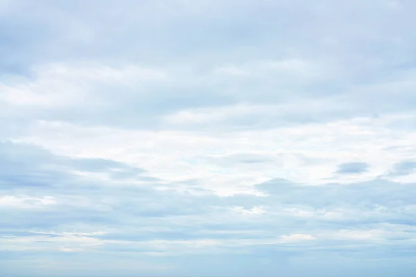 Wolkenlandschap Achtergrond Van Blauwe Bewolkte Hemel — Stockfoto