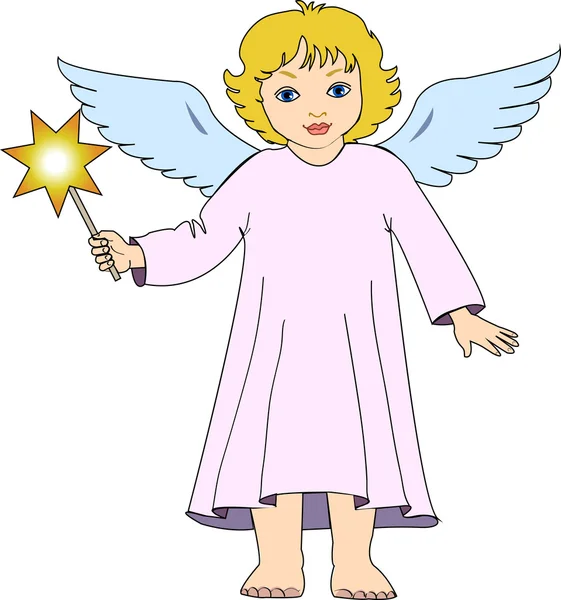 Illustration of a little angel. Stock Vector Image by ©kozzi2 #108586756