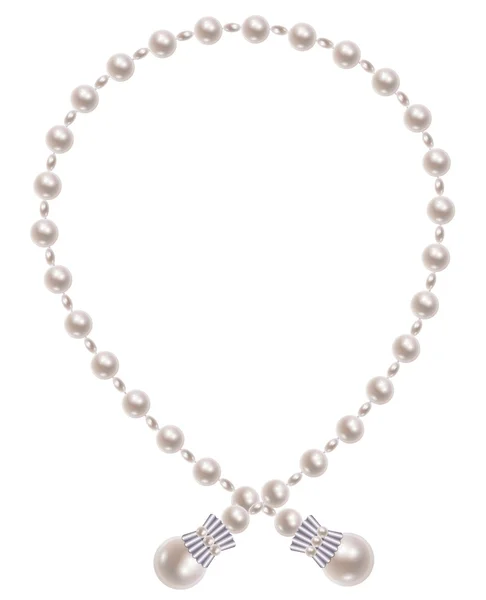 Collar de perlas — Archivo Imágenes Vectoriales