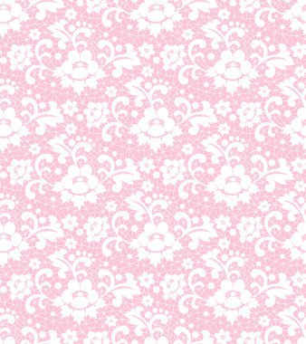 Çiçeksel dantel deseni