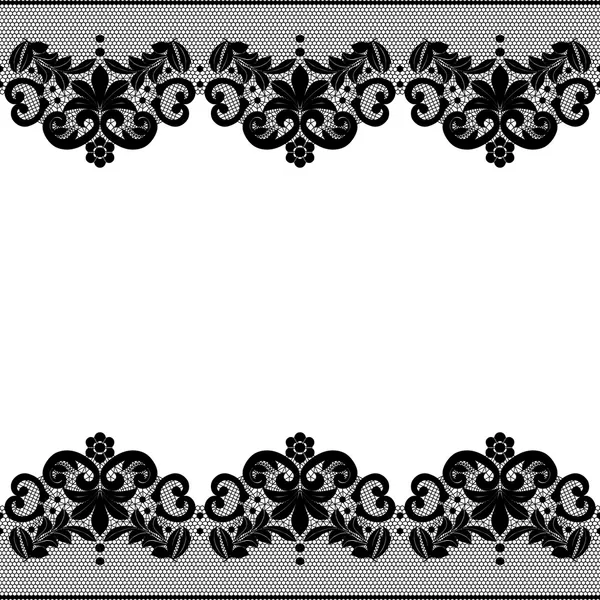 Floral lace pattern — Stock Vector