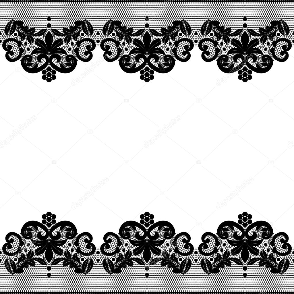 Floral lace pattern