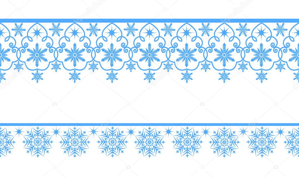 Lace snowflakes