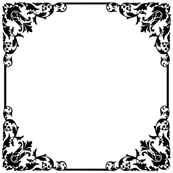 Black frame — Stock Vector