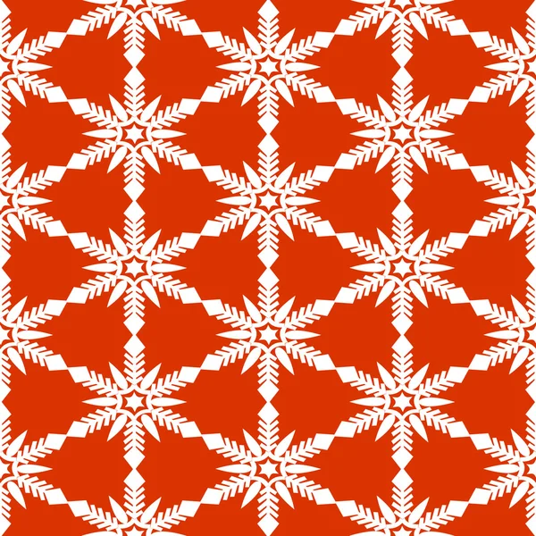 Seamless snowflakes pattern — Stock Vector