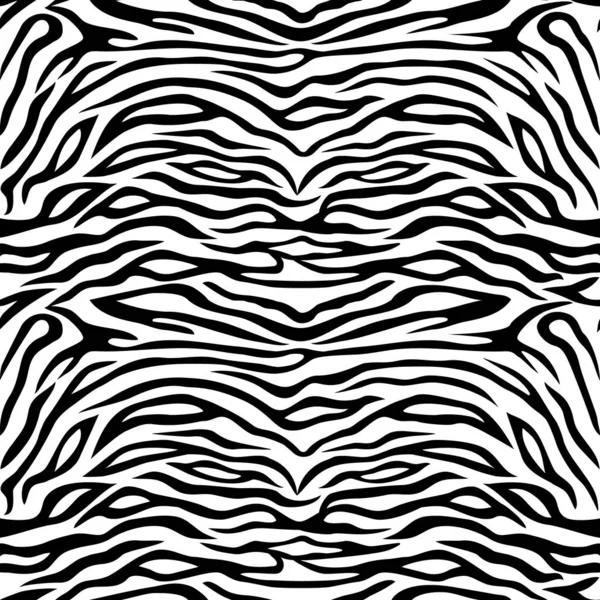 Tigre d'impression animale — Image vectorielle