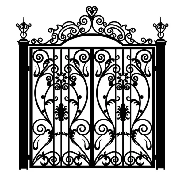 100,000 Wrought iron gates Vector Images Depositphotos