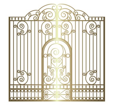 gate with door