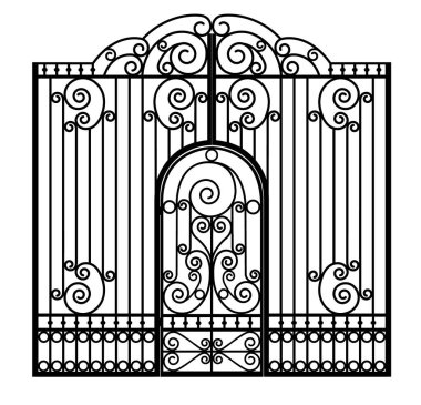 gate with door