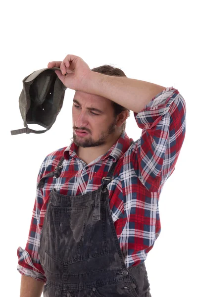 Tired worker — Stock Photo, Image