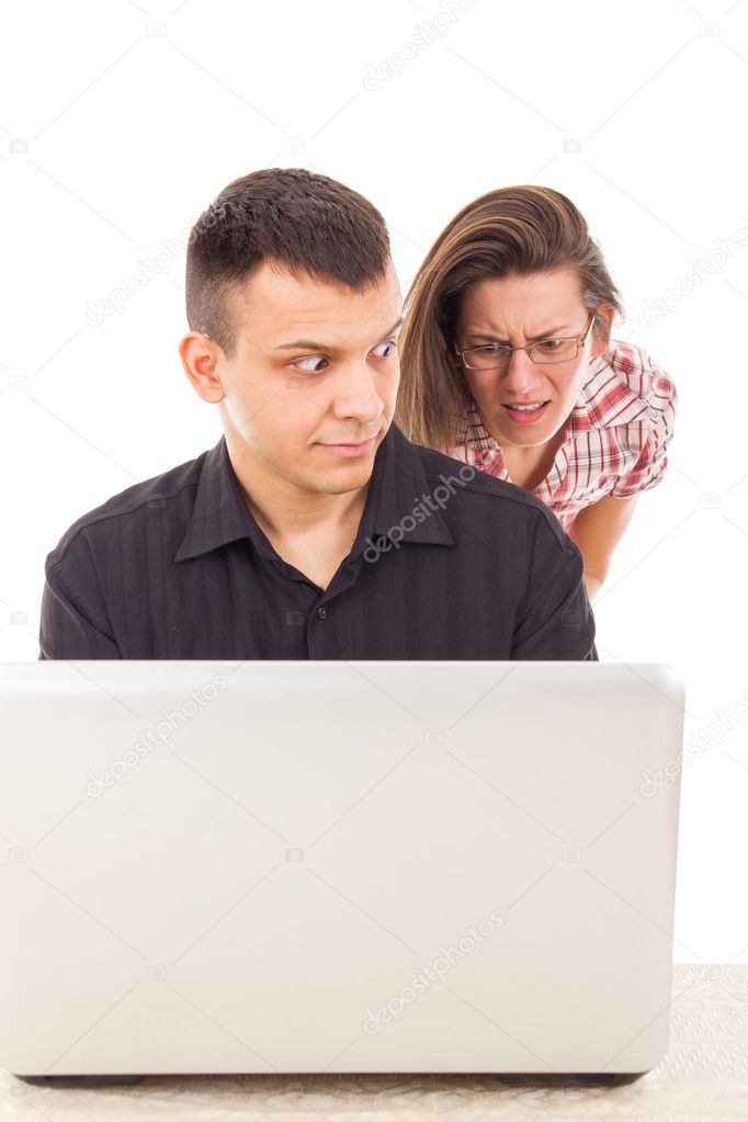 Gevangen mijn man op een dating website