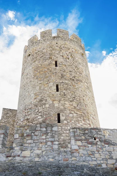 Vecchia fortezza torre sul cielo limpido — Foto Stock