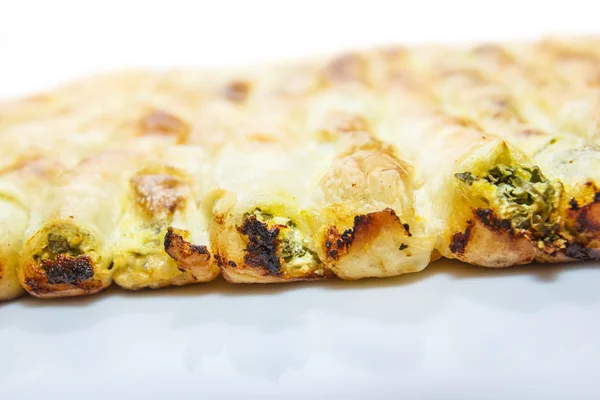 Ispanaklı peynirli börek — Stok fotoğraf