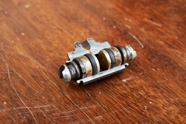 Car Brake Cylinder Cut Grinder — Stok Foto