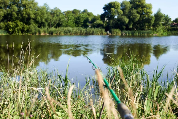 Fishing River Southern Bug July — стокове фото