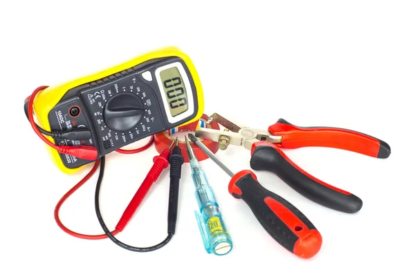 Electrician tools — Stock Photo, Image