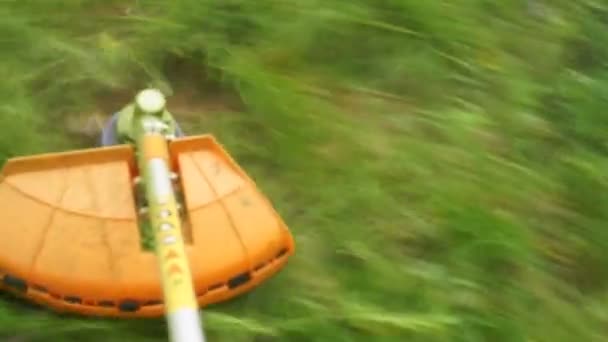 Lawn mower. — Stock Video