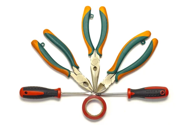 Electrician tools — Stock Photo, Image