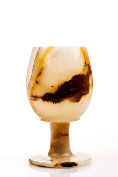 Onyx wineglass — Stock Photo, Image