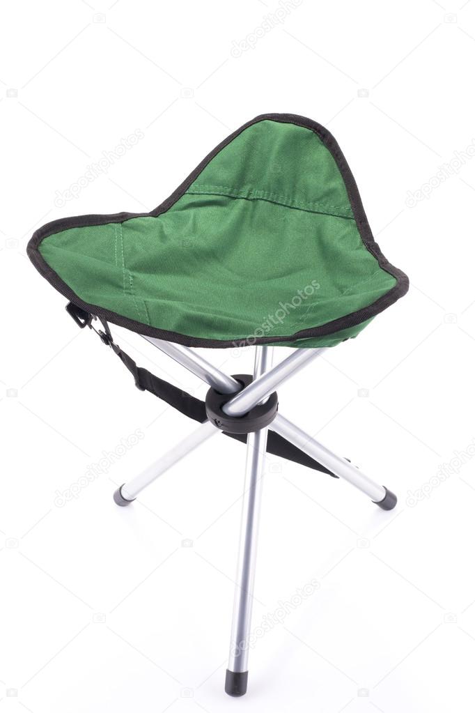 Three-legged tourist portable chair