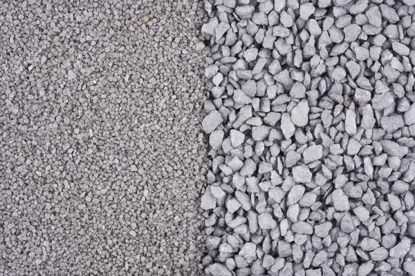 Fine and coarse gravel background — Stock Photo, Image