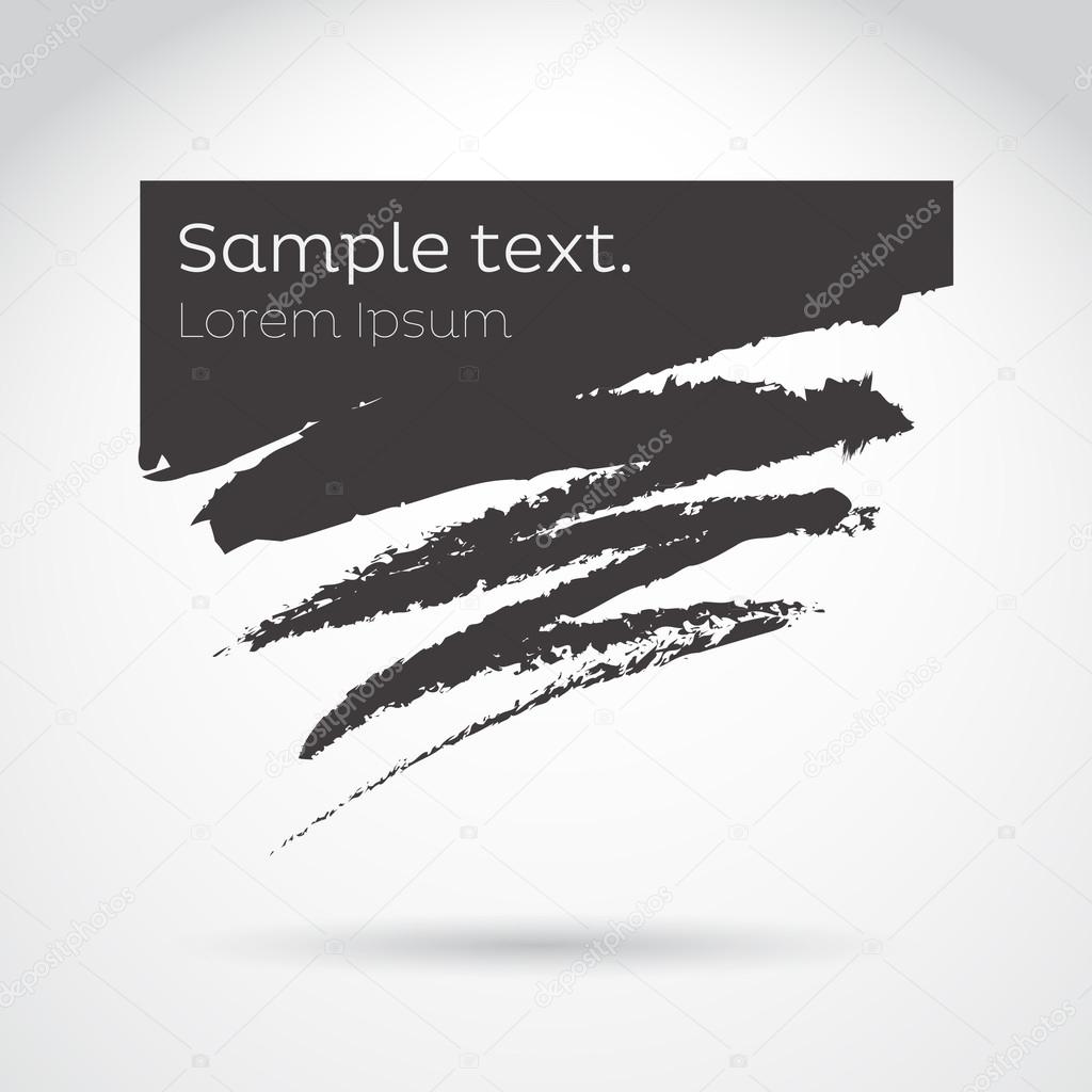 Brush Abstract Vector Background