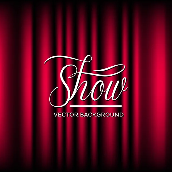 Teater show vektor bakgrund — Stock vektor
