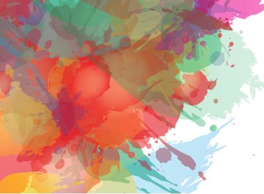 sanatsal suluboya şablonu