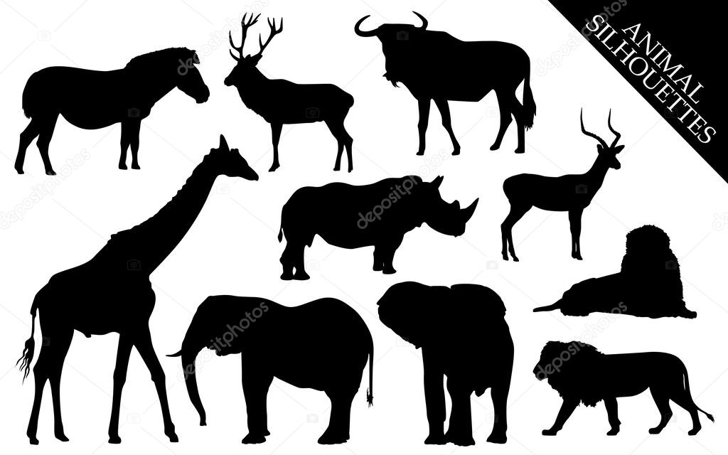 Animal Vector Silhouettes