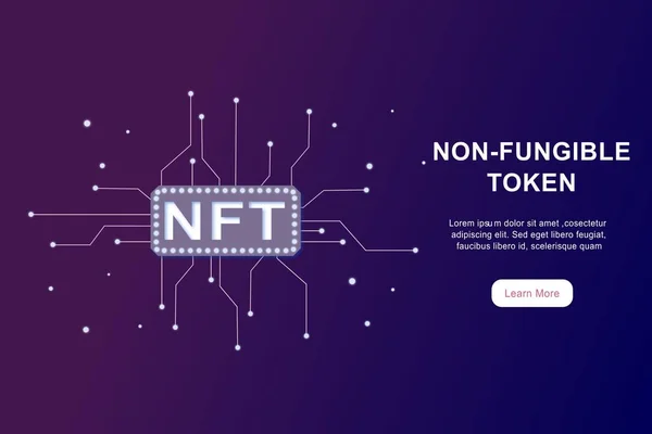 Çizgiler ve noktalar ağıyla NFT karşılanamaz sembol bilgisi. Eşsiz koleksiyonlar için ödeme yap. Video, oyun, sanat. Ağ ve afiş şablonu için blockchain teknolojisi ile NFT 'nin Isometric vektör illüstrasyonu