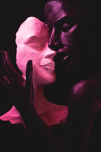 Скульптура Чоловіка Жінки Любові — стокове фото