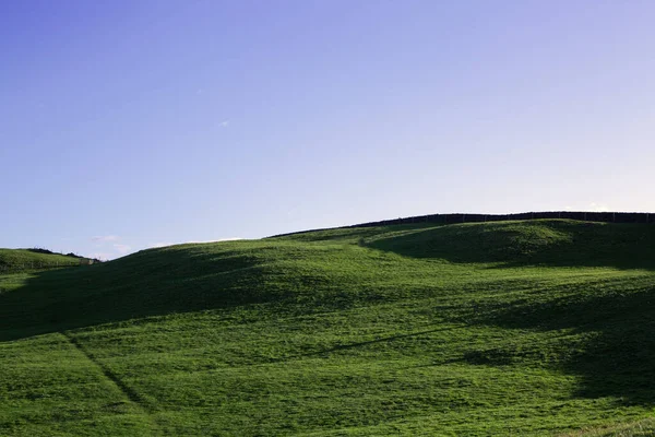 Englische Grüne Hügel Gegen Den Himmel — Stockfoto