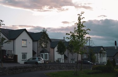 İngiltere 'de küçük bir kasaba, Kendal Mayıs 2022