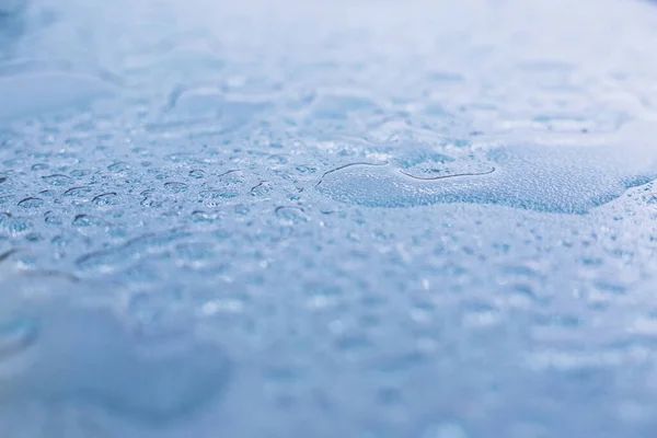 Texture Water Drops Glass — Stock Photo, Image