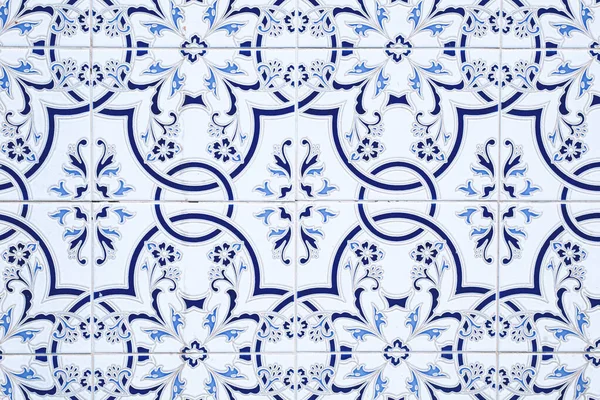 Seamless Patchwork Azulejo Tiles Collection Ceramic Tiles Turkish Style Portuguese — Stockfoto