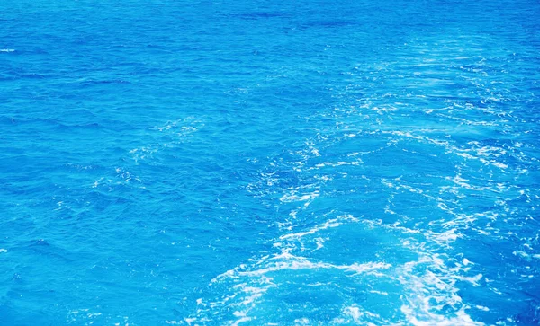 Texture Beautiful Blue Sea Water — стоковое фото