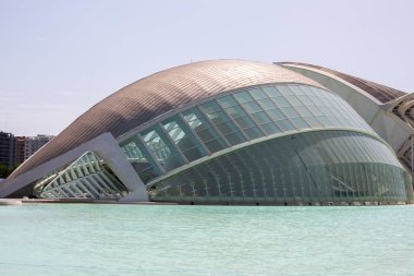 Modern architecture in the City of Arts and Sciences in Valencia  Spain july 01, 2022  